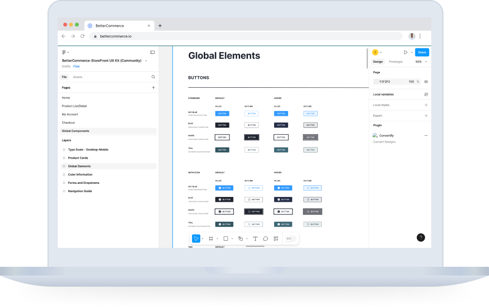 Style guide Built for Impact